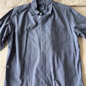 J. Crew Men's Blue Shirt